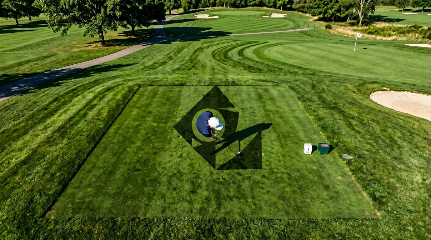 🎯 お腹が目立たないゴルフウェアの基本原則